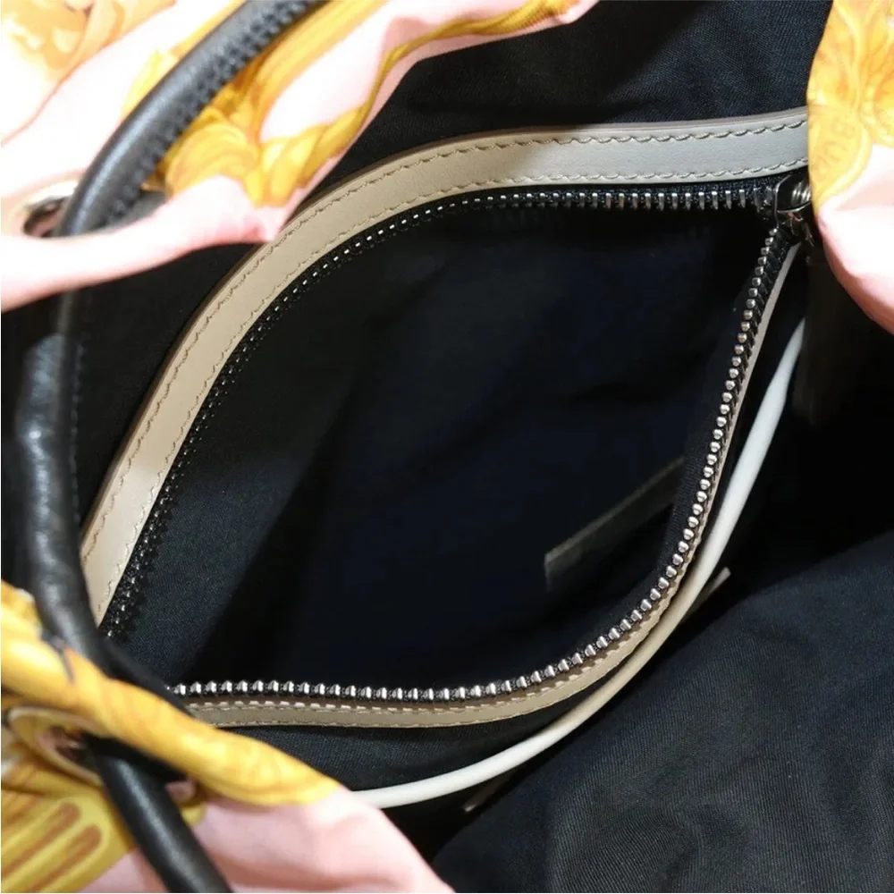 Burberry medium ruff sack silk puffer backpack. Like new. - Picture 4 of 7